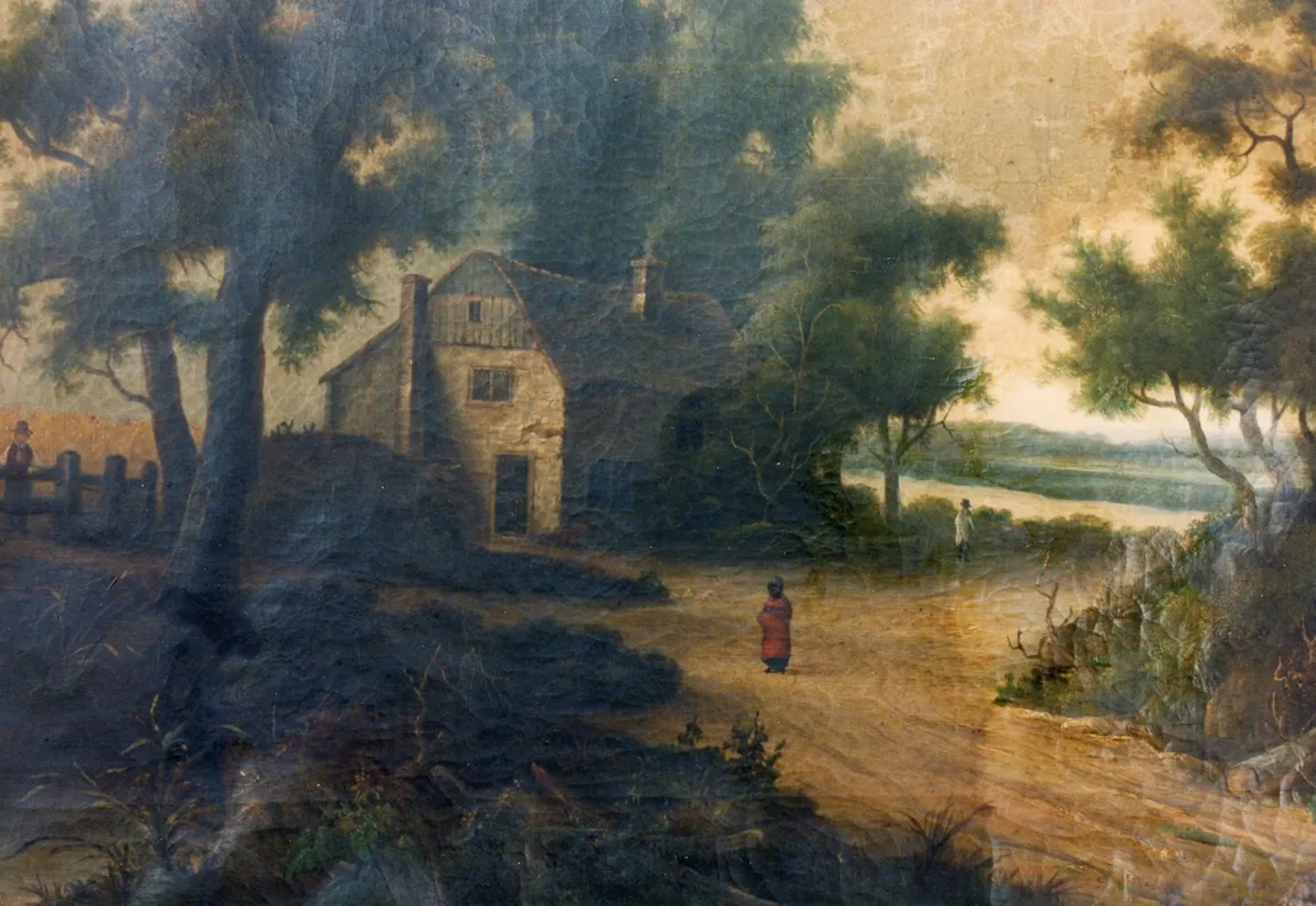 Painting Restoration before restoration — Painting Restoration #6