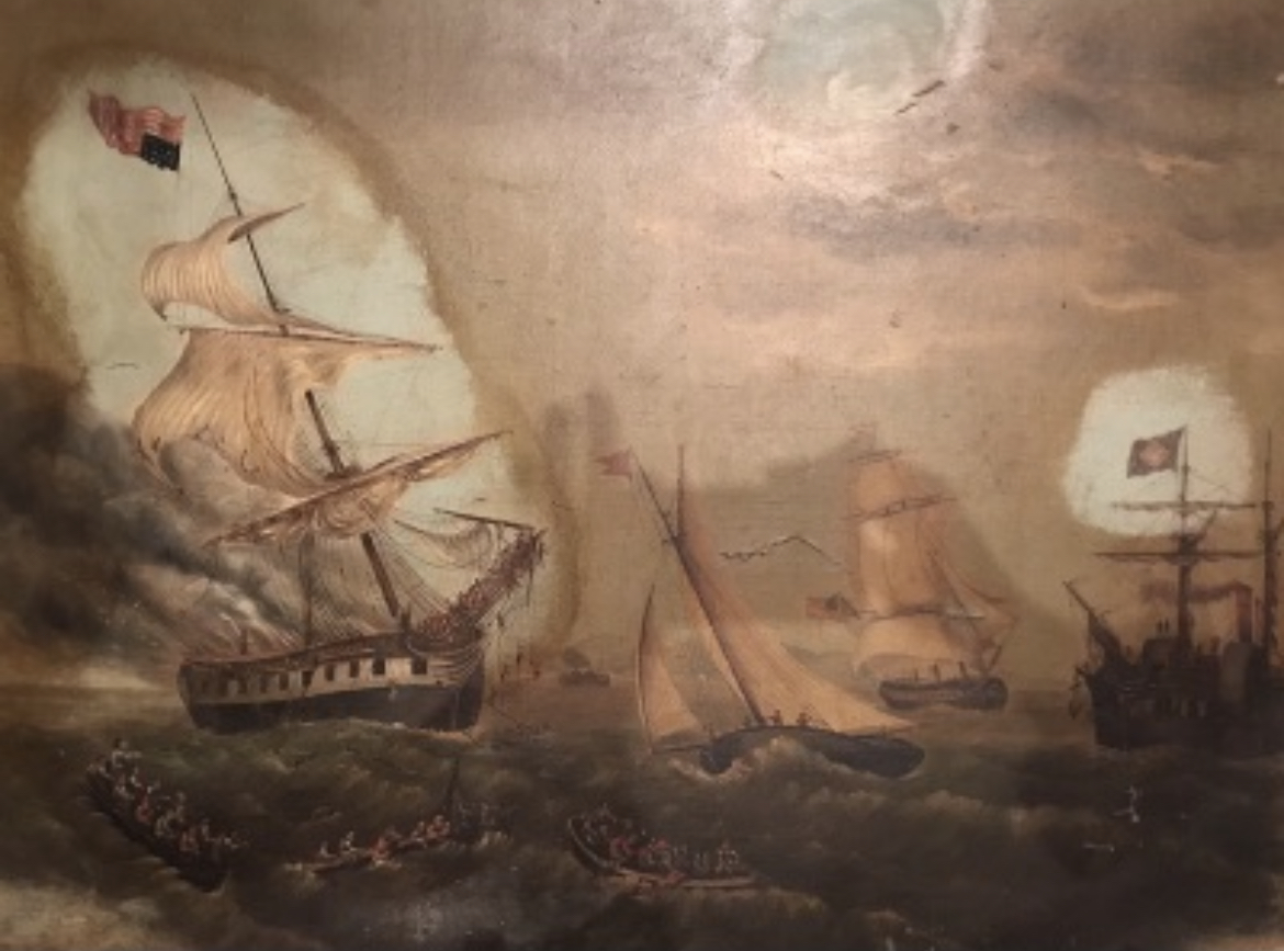 Painting Restoration before restoration — Painting Restoration #14